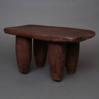 (コートジボワール)　セヌフォ　スツール　(腰掛)　No.7