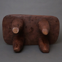 (コートジボワール)　セヌフォ　スツール　(腰掛)　No.7