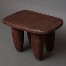 (コートジボワール)　セヌフォ　スツール　(腰掛)　No.9