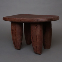 (コートジボワール)　セヌフォ　スツール　(腰掛)　No.9