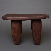 (コートジボワール)　セヌフォ　スツール　(腰掛)　No.9