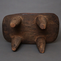 (コートジボワール)　セヌフォ　スツール　(腰掛)　No.10