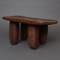 (コートジボワール)　セヌフォ　スツール　(腰掛)　No.11