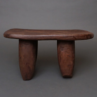 (コートジボワール)　セヌフォ　スツール　(腰掛)　No.11