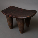 (コートジボワール)　セヌフォ　スツール　(腰掛)　No.12