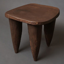 (コートジボワール)　セヌフォ　スツール　(腰掛)　No.13