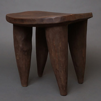 (コートジボワール)　セヌフォ　スツール　(腰掛)　No.13