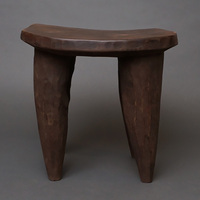 (コートジボワール)　セヌフォ　スツール　(腰掛)　No.13