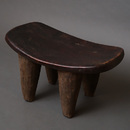 (コートジボワール)　セヌフォ　スツール　(腰掛)　No.14