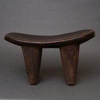 (コートジボワール)　セヌフォ　スツール　(腰掛)　No.14