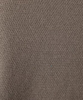 かのこ編み再生ポリエステルニット2wayカーディガン　(ブラウン)