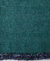 絣モールパイピング前開きベスト 日本製