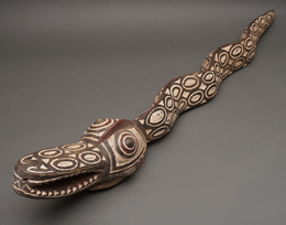 (ブルキナファソ)　グルンシ族　マスク　No.449