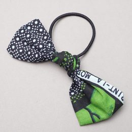 アフリカンワックス　リボン　ヘアゴム　No.1