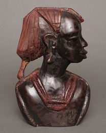 (ケニア)　マサイ胸像　No.1