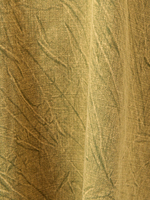 ストーンウォッシュ・クルタ衿チュニック (オリーブ)