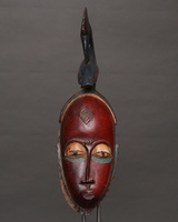 (コートジボワール)　バウレ族　ミニマスク　No.22