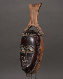 (コートジボワール)　バウレ族　ミニマスク　No.25