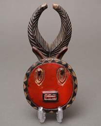 (コートジボワール)　バウレ族　プレプレ　パスポートマスク　No.1