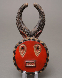 (コートジボワール)　バウレ族　プレプレ　パスポートマスク　No.4