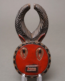 (コートジボワール)　バウレ族　プレプレ　パスポートマスク　No.6