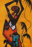 (ケニア)　ワックスアート　No.3