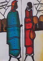 (ケニア)　ワックスアート　No.4