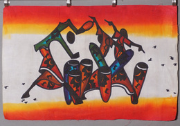 (ケニア)　ワックスアート　No.5