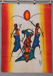 (ケニア)　ワックスアート　No.8