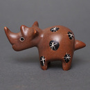 ソープストーン置物　ミニサイさん　ブラウン系　ミニ　Sサイズ　※柄アソート