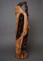 (タンザニア)　マコンデ　黒檀彫刻　 78cm