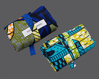 KIKUKO KOHNO　アフリカンワックス　エコバッグ　No.2