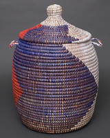 (セネガル)　セネガルバスケット　パニエ　L　No.158