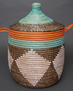 (セネガル)　セネガルバスケット　パニエ　L　No.160