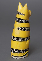 ソープストーン置物　猫さん　1番