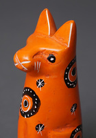 ソープストーン置物　猫さん　2番