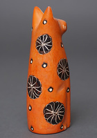 ソープストーン置物　猫さん　5番