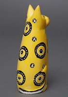 ソープストーン置物　猫さん　6番