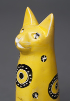 ソープストーン置物　猫さん　6番