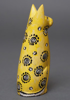 ソープストーン置物　猫さん　10番