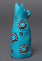 ソープストーン置物　猫さん　12番