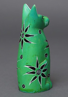 ソープストーン置物　猫さん　16番