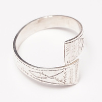 (マリ)　トゥアレグ　シルバー　リング　No.7　(18.5号)