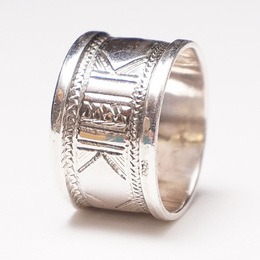 (マリ)　トゥアレグ　シルバー　リング　No.3　(14号)