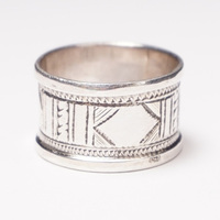 (マリ)　トゥアレグ　シルバー　リング　No.3　(14号)