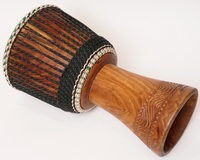 マリ 牛皮ジェンベ(ジャンベ)L　No,205