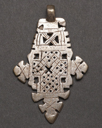 エチオピア　コプトクロス　ペンダントヘッド　Lサイズ　No.13