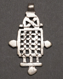 エチオピア　コプトクロス　ペンダントヘッド　Lサイズ　No.21