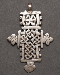 エチオピア　コプトクロス　ペンダントヘッド　Lサイズ　No.22