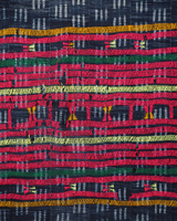 (マリ)　ドゴン　手織り 藍染絞り　ブランケット　No.4